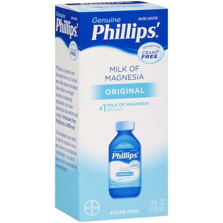 Phillips Phillips Milk Of Magnesia Original 4 oz. Bottle, PK24 80803486